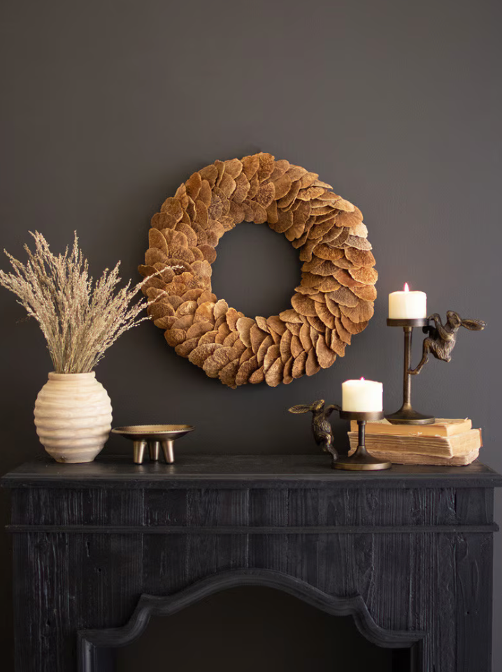 Sponge Mushroom Wreath