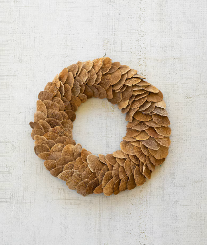 Sponge Mushroom Wreath