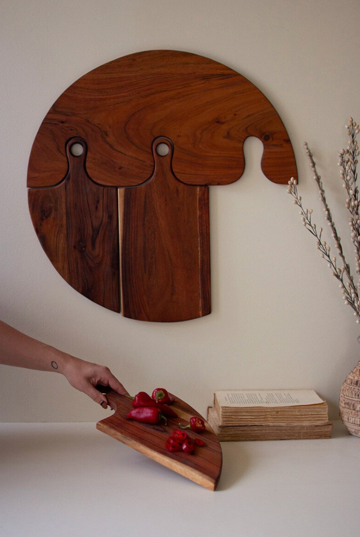 Hanging Acacia Wood Cutting Boards