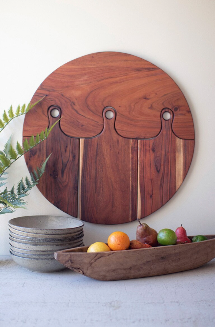 Hanging Acacia Wood Cutting Boards