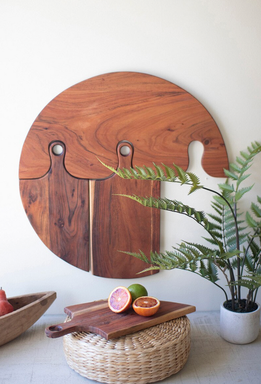 Hanging Acacia Wood Cutting Boards